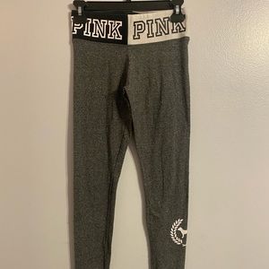 Grey Victorias Secret-PINK Sports Leggings